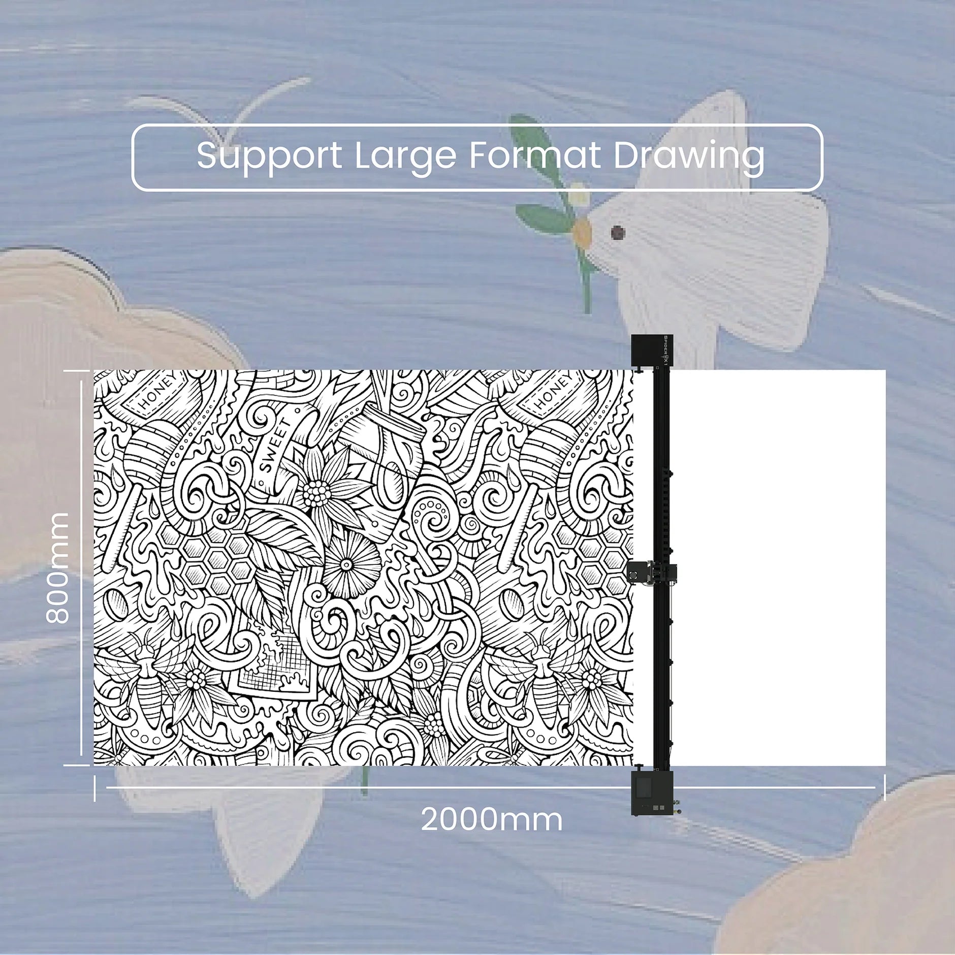Tyvok - Line Drawing Module for Spider Series Laser Machine - Spider-Laser