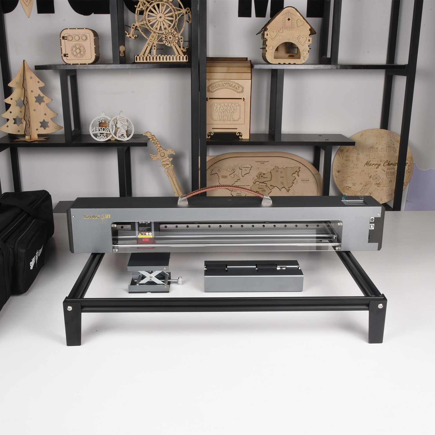 Tyvok Spider M1: Laser Engraver & Cutter with Super Long Y-axis Work Area - Spider-Laser