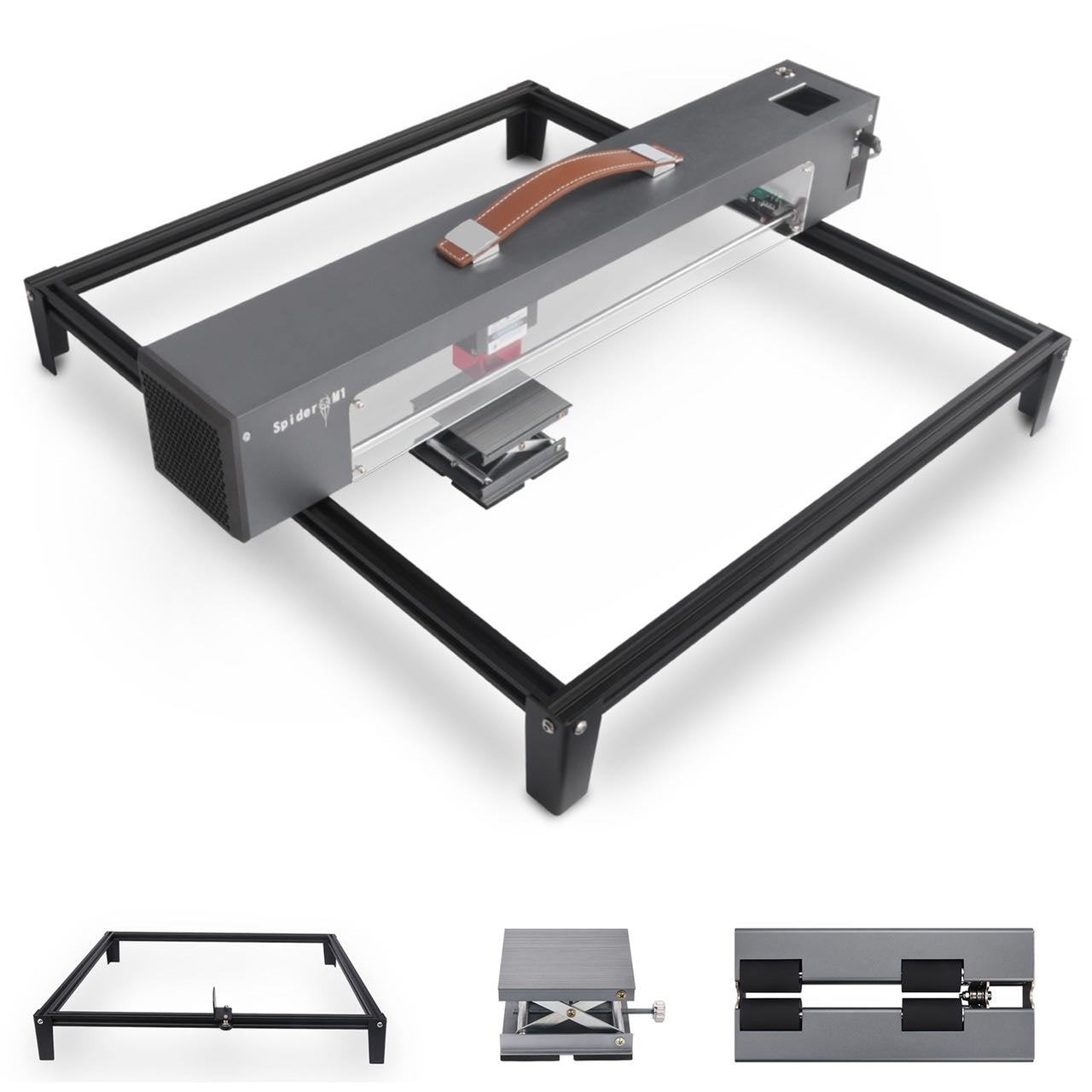 Tyvok Spider M1: Laser Engraver & Cutter with Super Long Y-axis Work Area - Spider-Laser