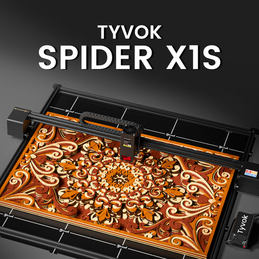 Unlocking Possibilities: Spider X1 Series for Extended Laser Engraving