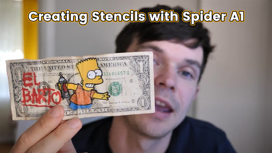 Creating Stencils with Our Spider A1: A Step-by-Step Guide by Our Influencer