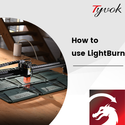how to use LightBurn for image setup and some essential program settings