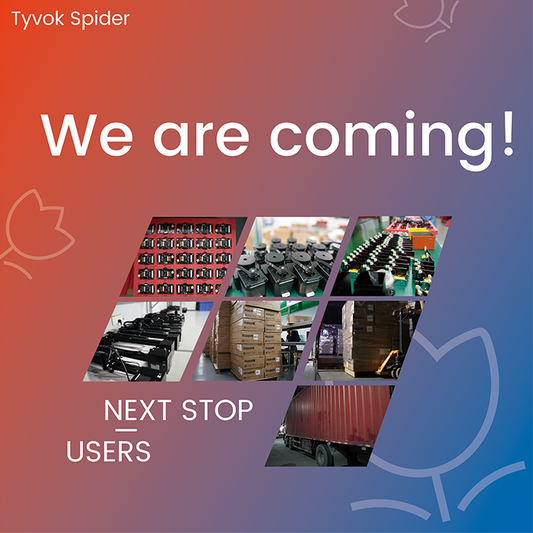 Update on Tyvok Spider X1 Product Delivery and Appreciation for Your Support