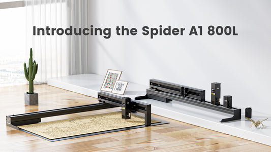 Introducing the Spider A1 800L: A Game-Changer in Laser Engraving