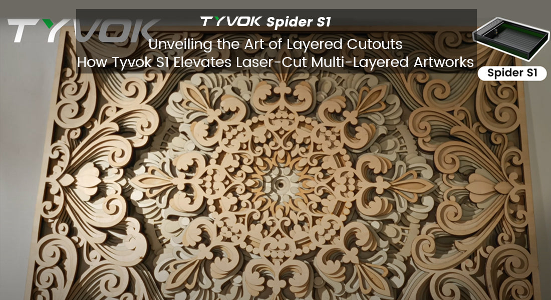 Unveiling the Art of Layered Cutouts: How Tyvok S1 Elevates Laser-Cut Multi-Layered Artworks