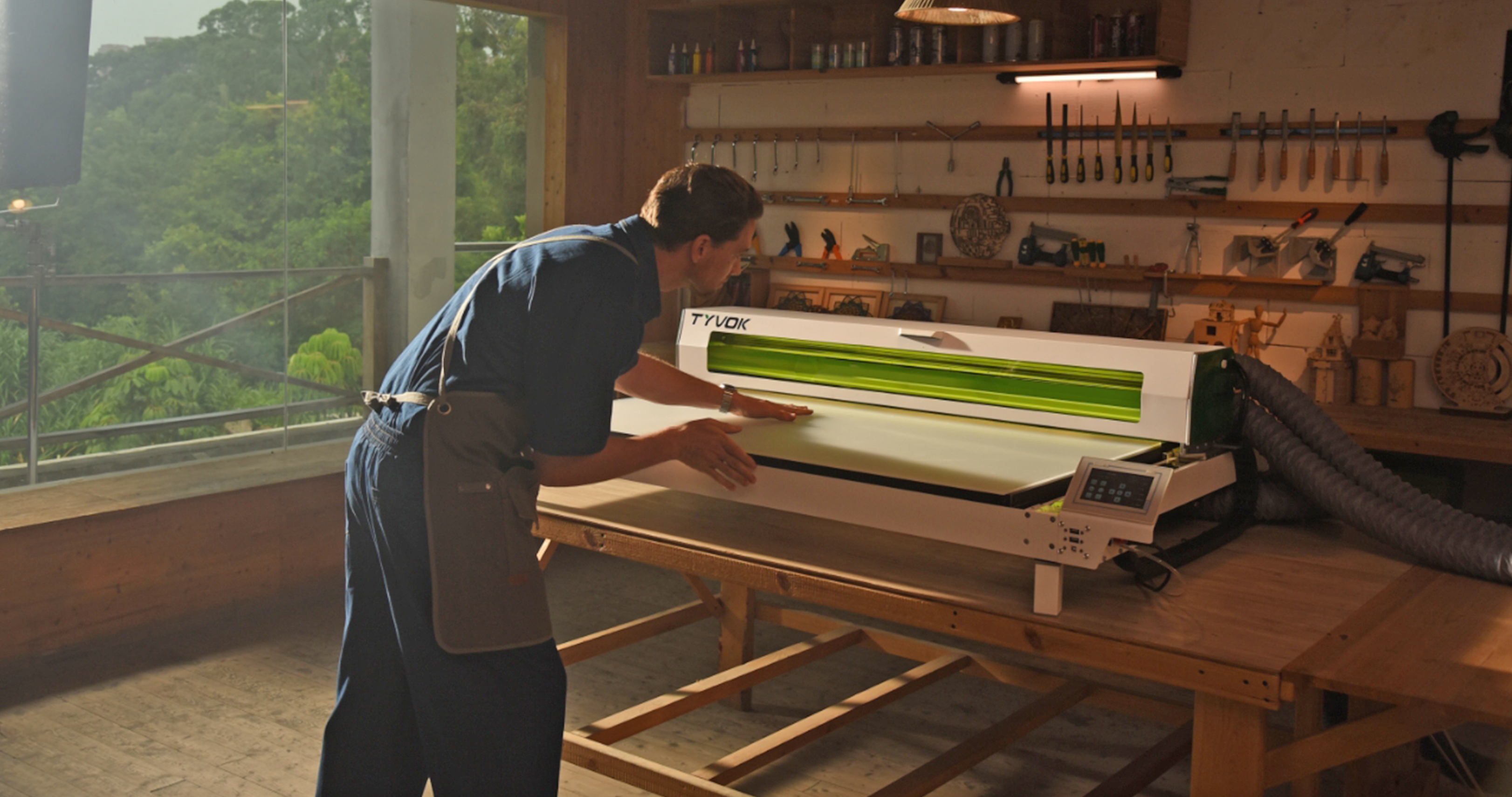 Tyvok K1 — The World’s First Upgradable Commercial CO₂ Laser Platform