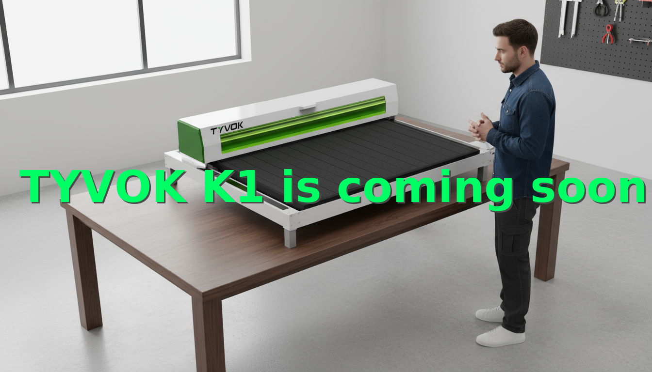 TYVOK Announces Launch of K1: The Ultimate 100W CO₂ Laser Engraver for Makers &amp; Designers