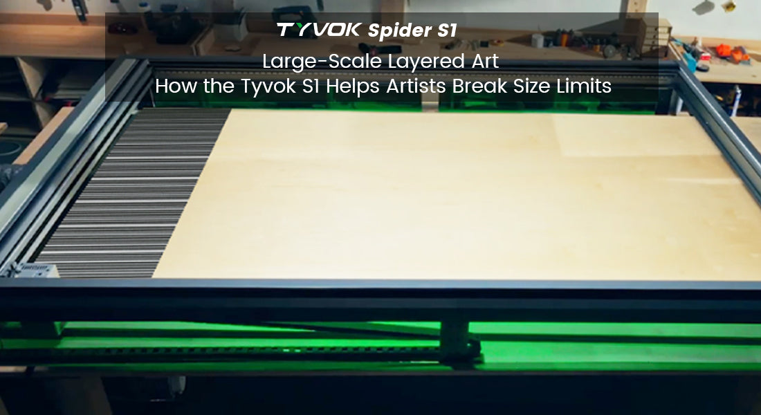 Large-Scale Layered Art: How the Tyvok S1 Helps Artists Break Size Limits