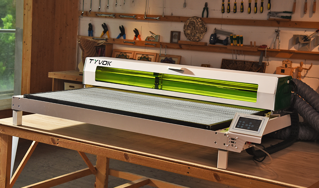 Tyvok K1 Series: Bringing Industrial-Grade CO₂ Laser Cutting Into Every Workshop