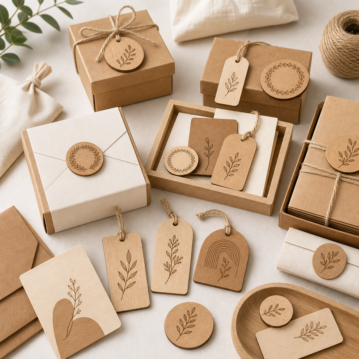 Premium neutral packaging for a dealer-owned laser engraver brand