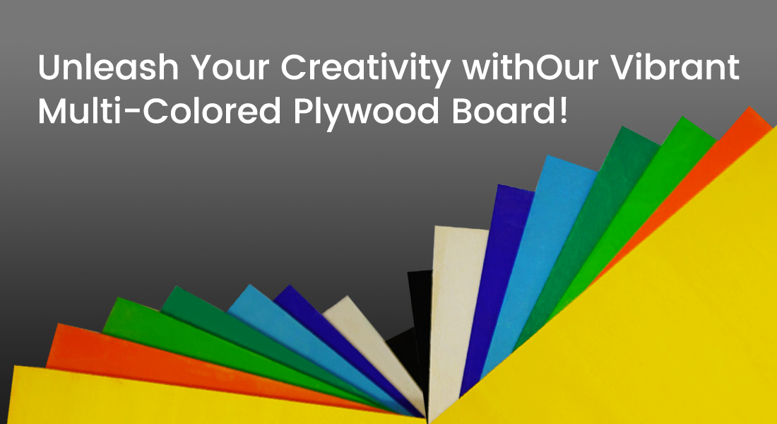 Unleash Your Creativity with Our Vibrant Multi-Colored Plywood Board ...