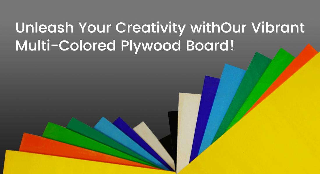 Unleash Your Creativity with Our Vibrant Multi-Colored Plywood Board! 🌈