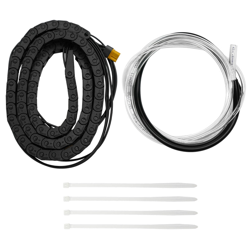 Tyvok S1 Laser Engraver 5×5mm Bridge-Style Cable Drag Chain + Laser Head Connection Cable