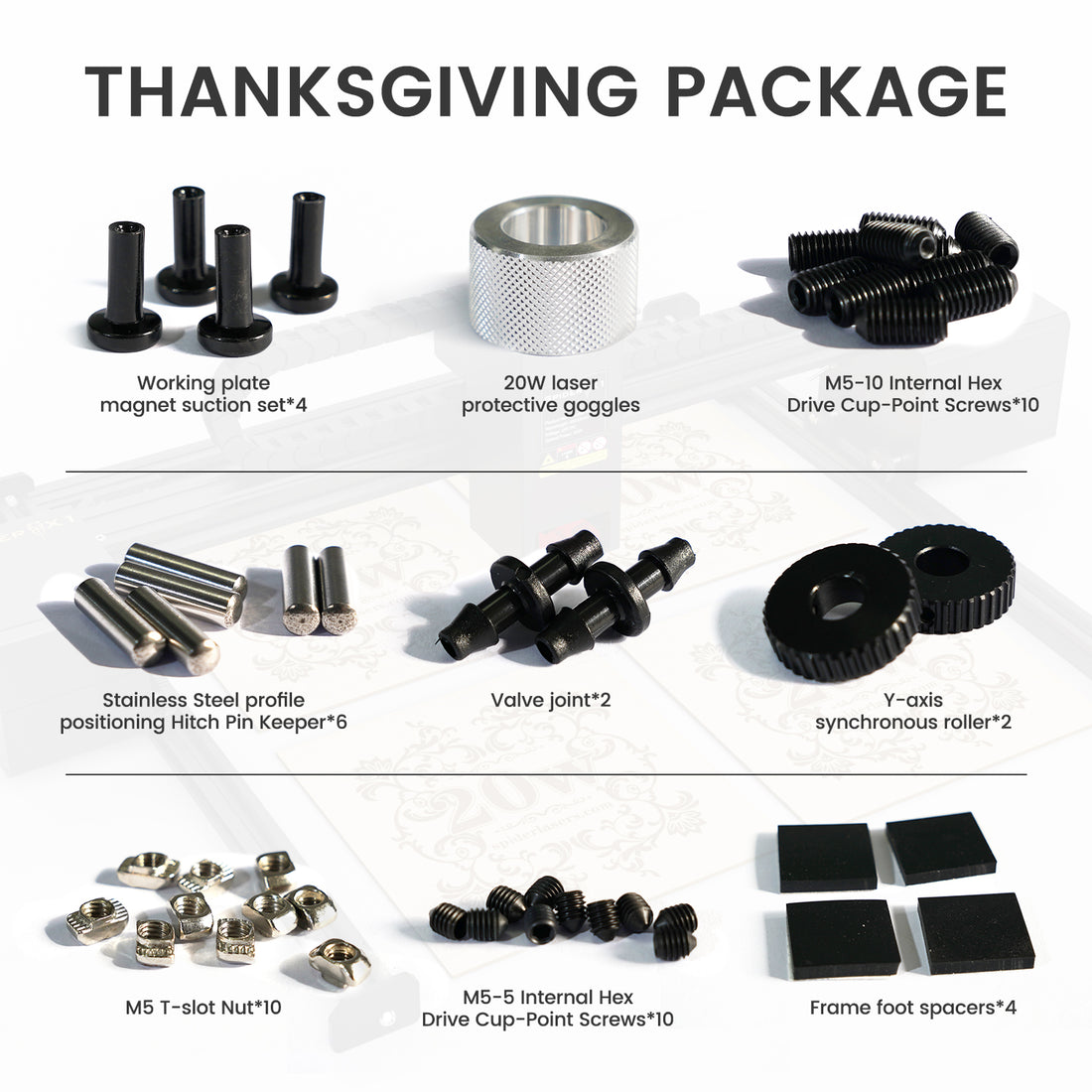 Tyvok - Thanksgiving Accessories Pack for X1 Series