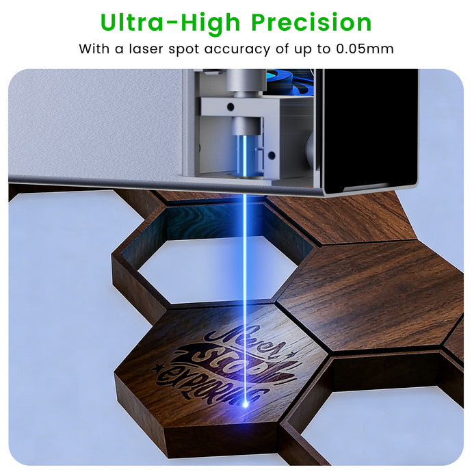 Ultra-High Precision for Detailed Engraving