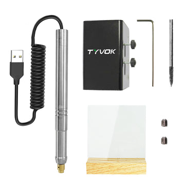 TYVOK electric engraving pen and artist module
