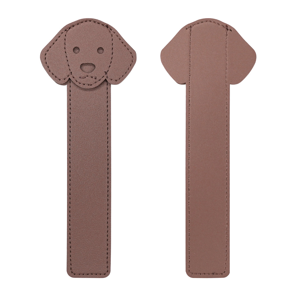 TYVOK Cute Puppy Leather Bookmark – Handmade Dog Page Marker Gift product image 1