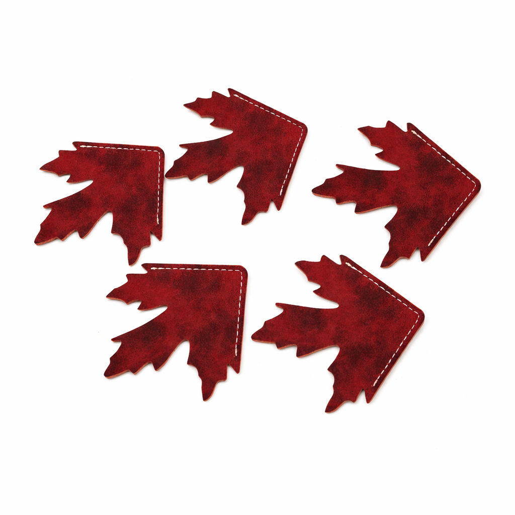 TYVOK Maple Leaf Leather Corner Bookmark – Creative Page Marker Reading Gift product image 5
