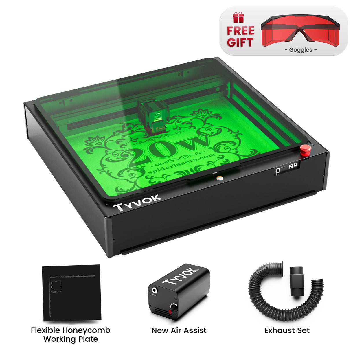 Tyvok Spider X1C 10W/20W