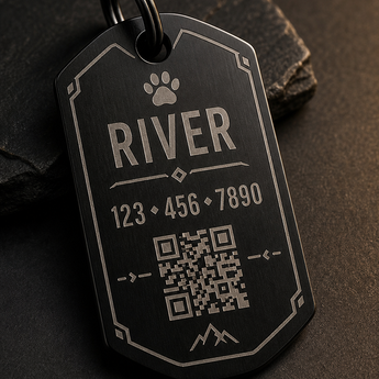 TYVOK Design Lab preview - Tactical Black Pet Id Laser Design Pack