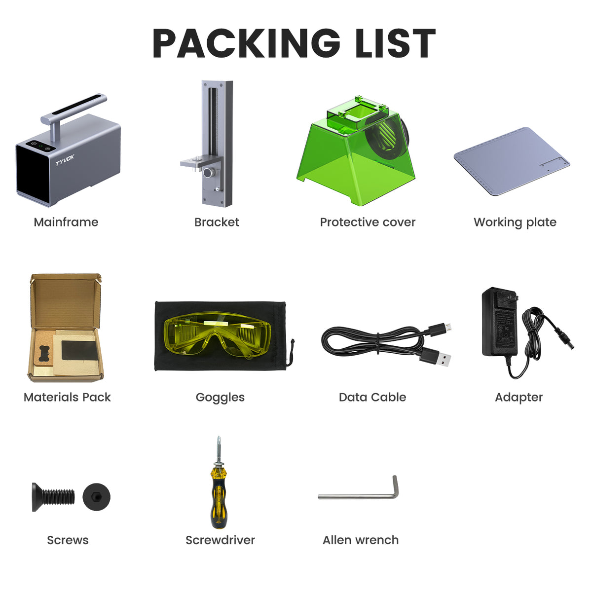 TYVOK P2 Interchangeable Laser Module Kit with 2W/5W/10W Options product image 26