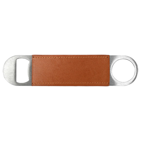 TYVOK Personalized Vintage PU Leather Bottle Opener, Custom Laser Engraved Beer Opener Gift for product image 1