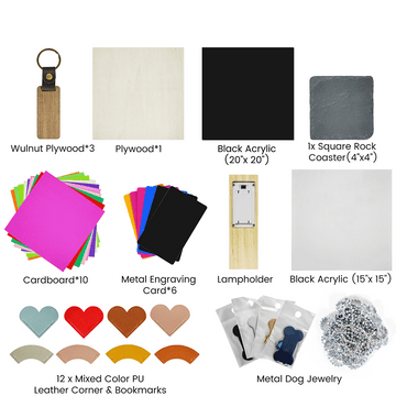 TYVOK premium laser materials pack