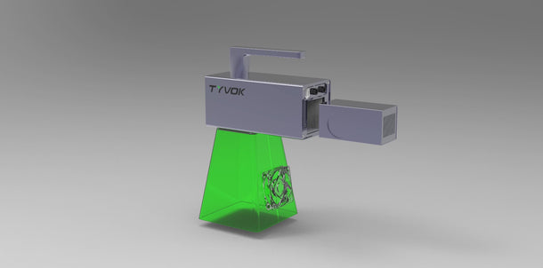 TYVOK P2 Compact Galvo Laser Engraver for Gifts, Tags & Leather